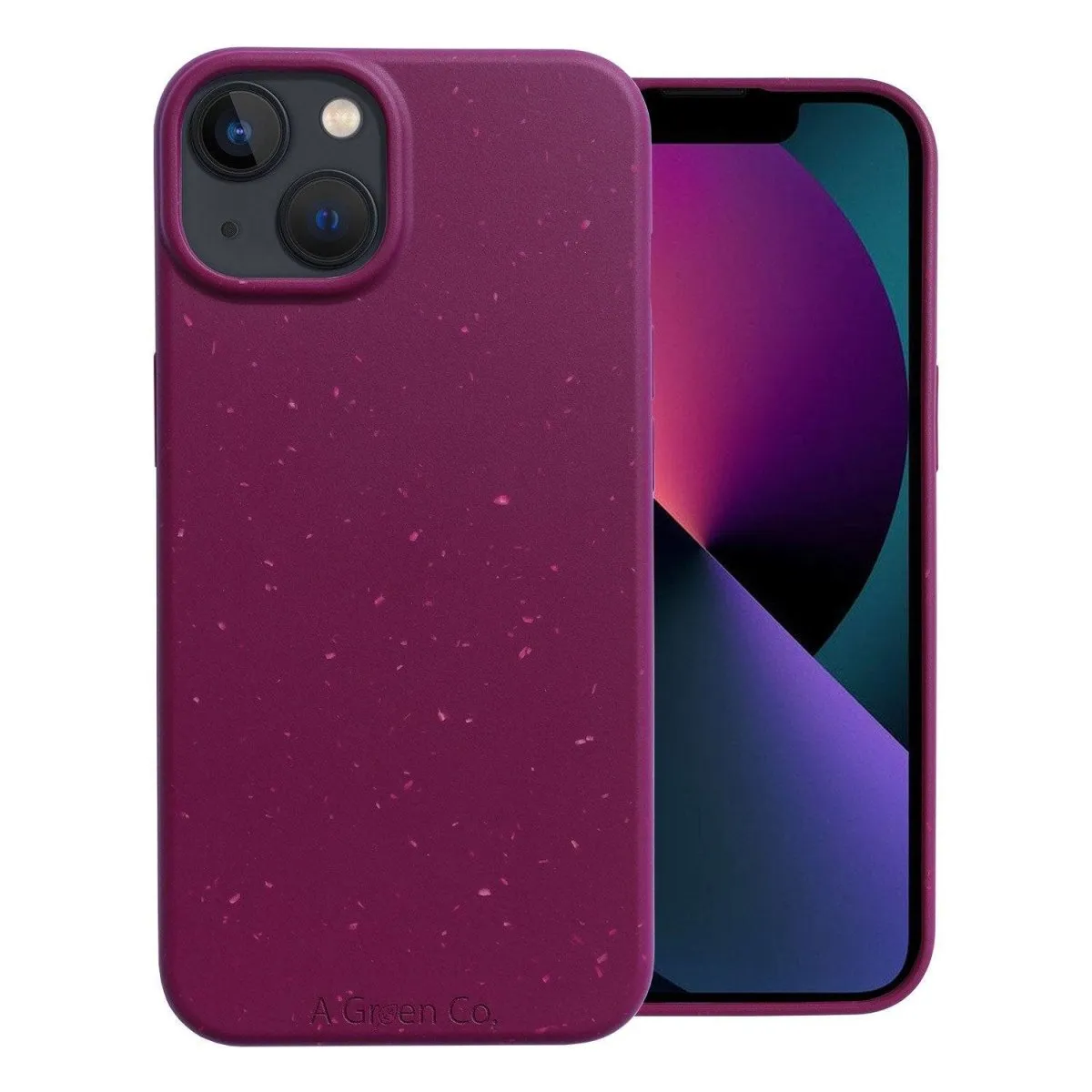 Biodegradable Eco-Friendly Wheat Straw Phone Case / Mobile Cover - Plum