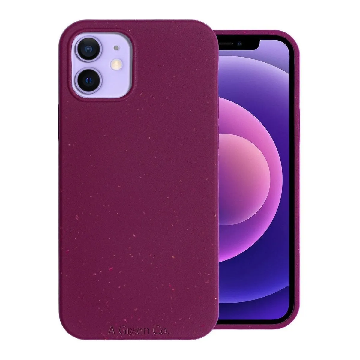 Biodegradable Eco-Friendly Wheat Straw Phone Case / Mobile Cover - Plum