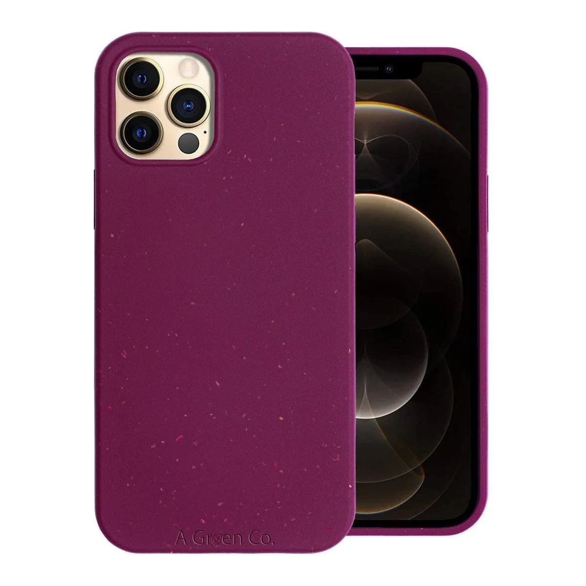 Biodegradable Eco-Friendly Wheat Straw Phone Case / Mobile Cover - Plum
