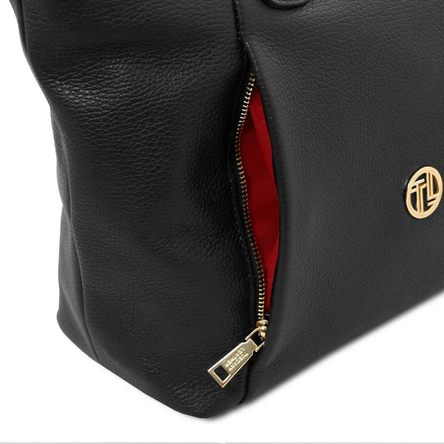 Blake Large Leather Shoulder Bag