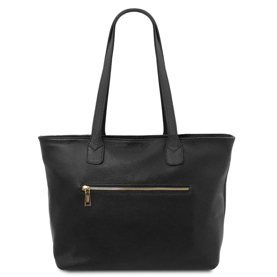 Blake Large Leather Shoulder Bag