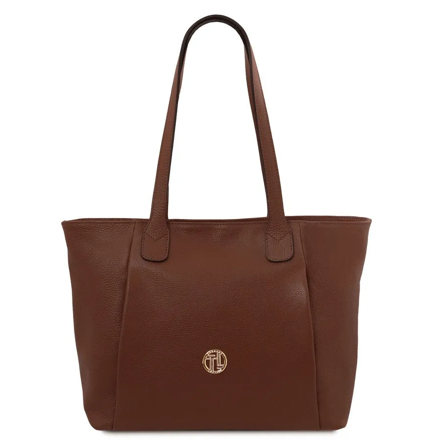 Blake Large Leather Shoulder Bag