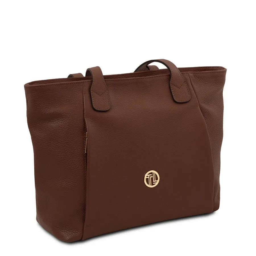 Blake Large Leather Shoulder Bag
