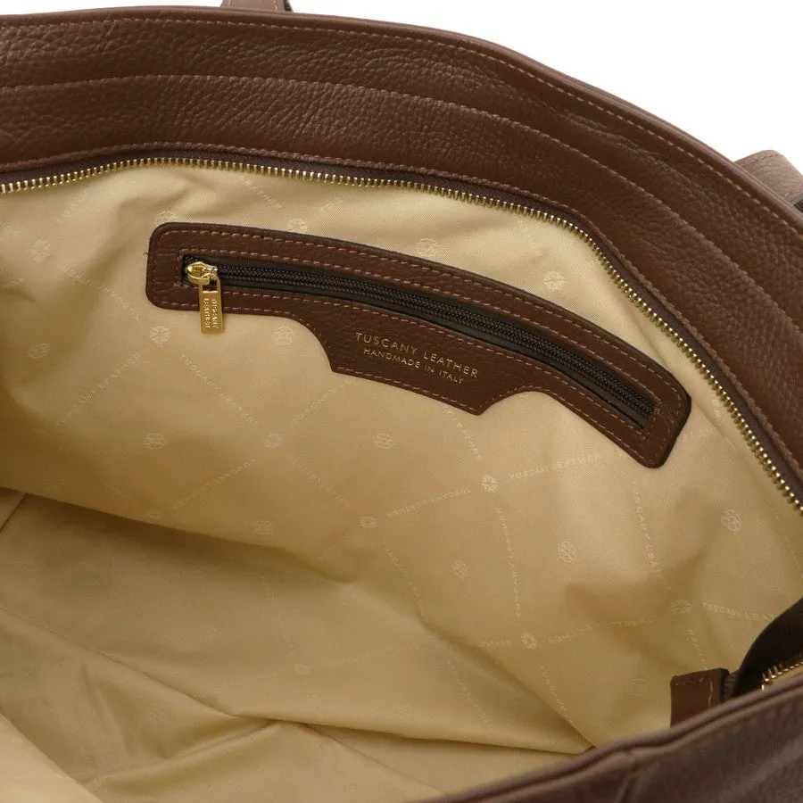 Blake Large Leather Shoulder Bag