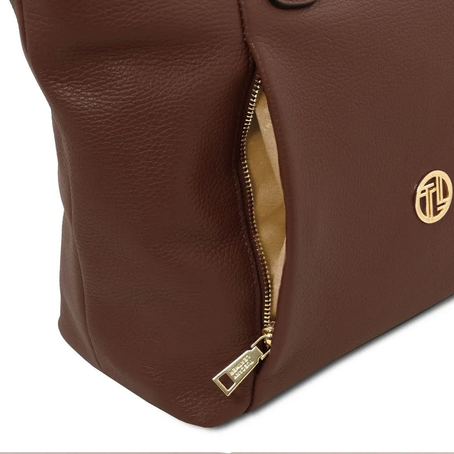 Blake Large Leather Shoulder Bag