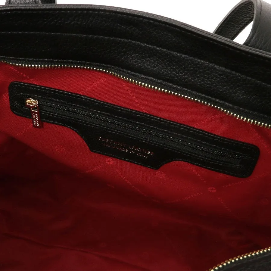 Blake Large Leather Shoulder Bag