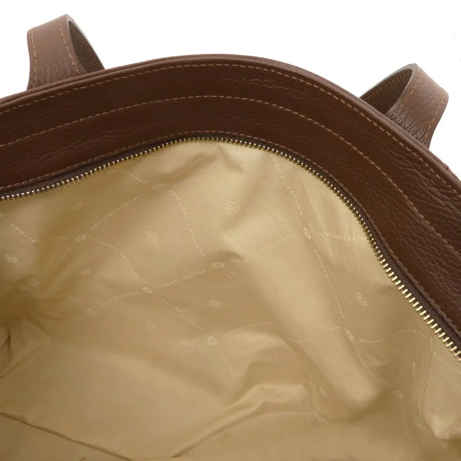 Blake Large Leather Shoulder Bag