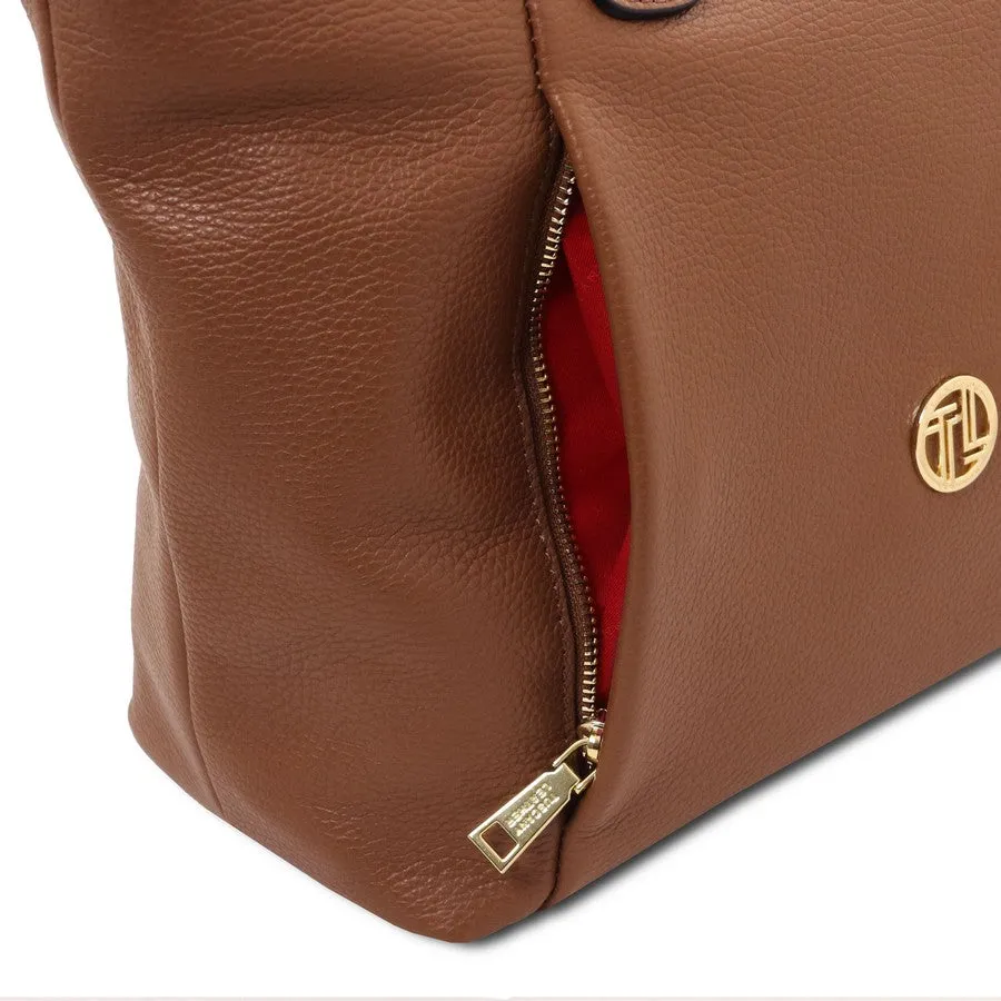 Blake Large Leather Shoulder Bag