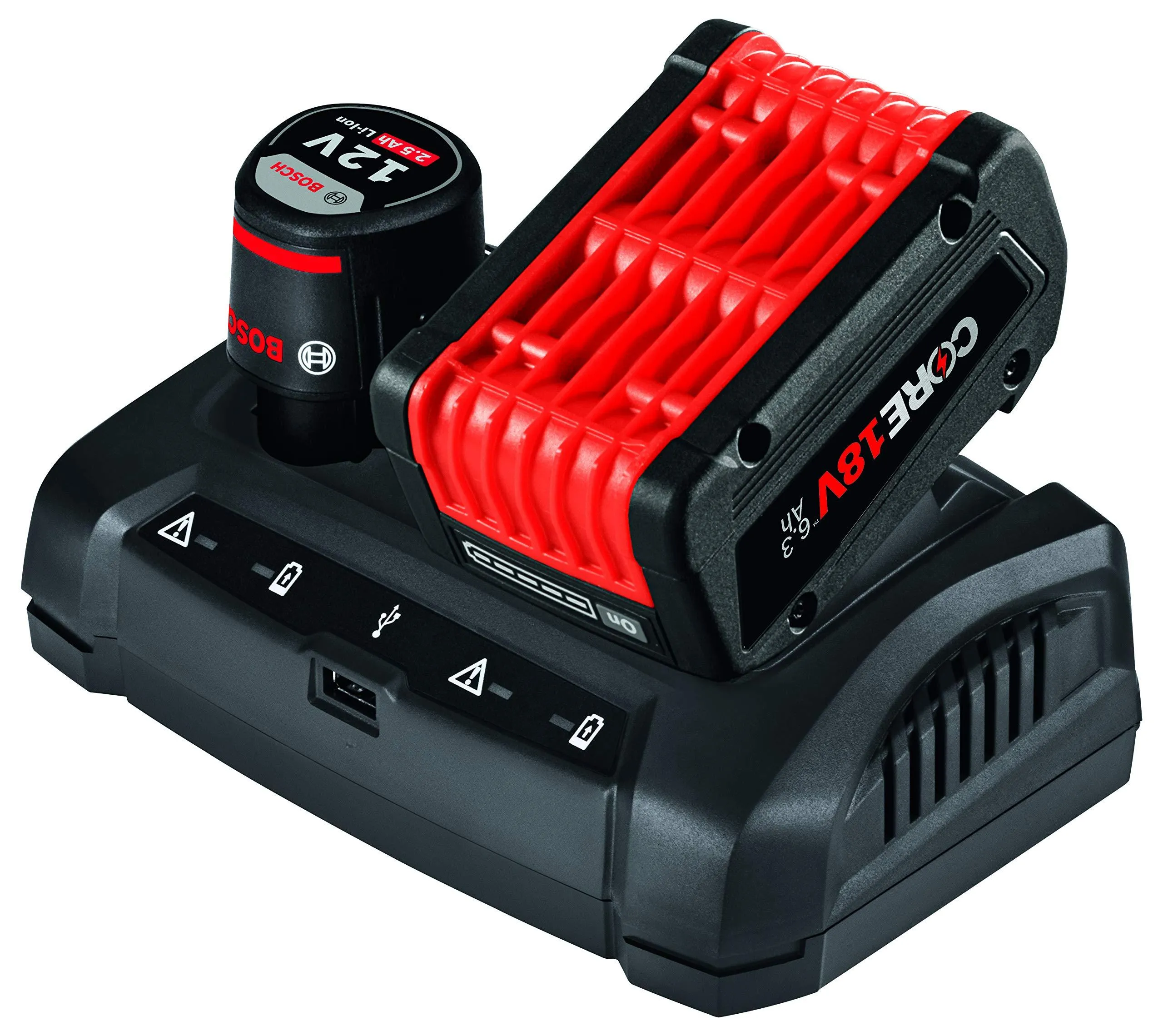 Bosch GAX1218V-30 18V/12V Dual-Bay Battery Charger