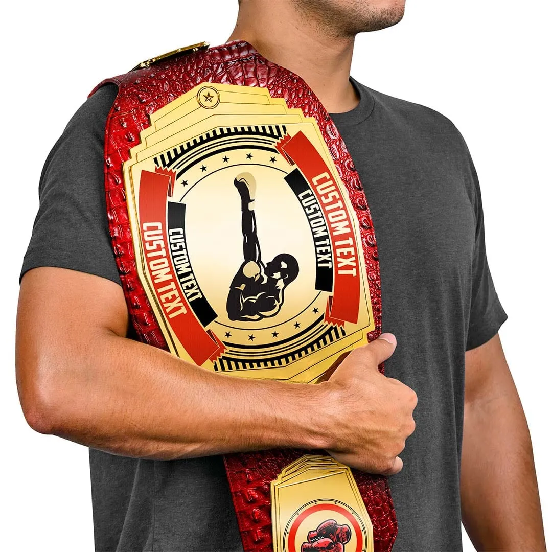 Boxing 6lb Customizable Championship Belt