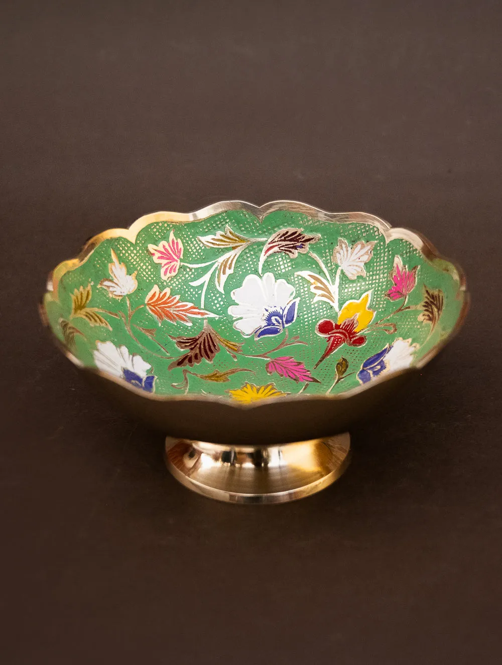 Brass Bowl Curio