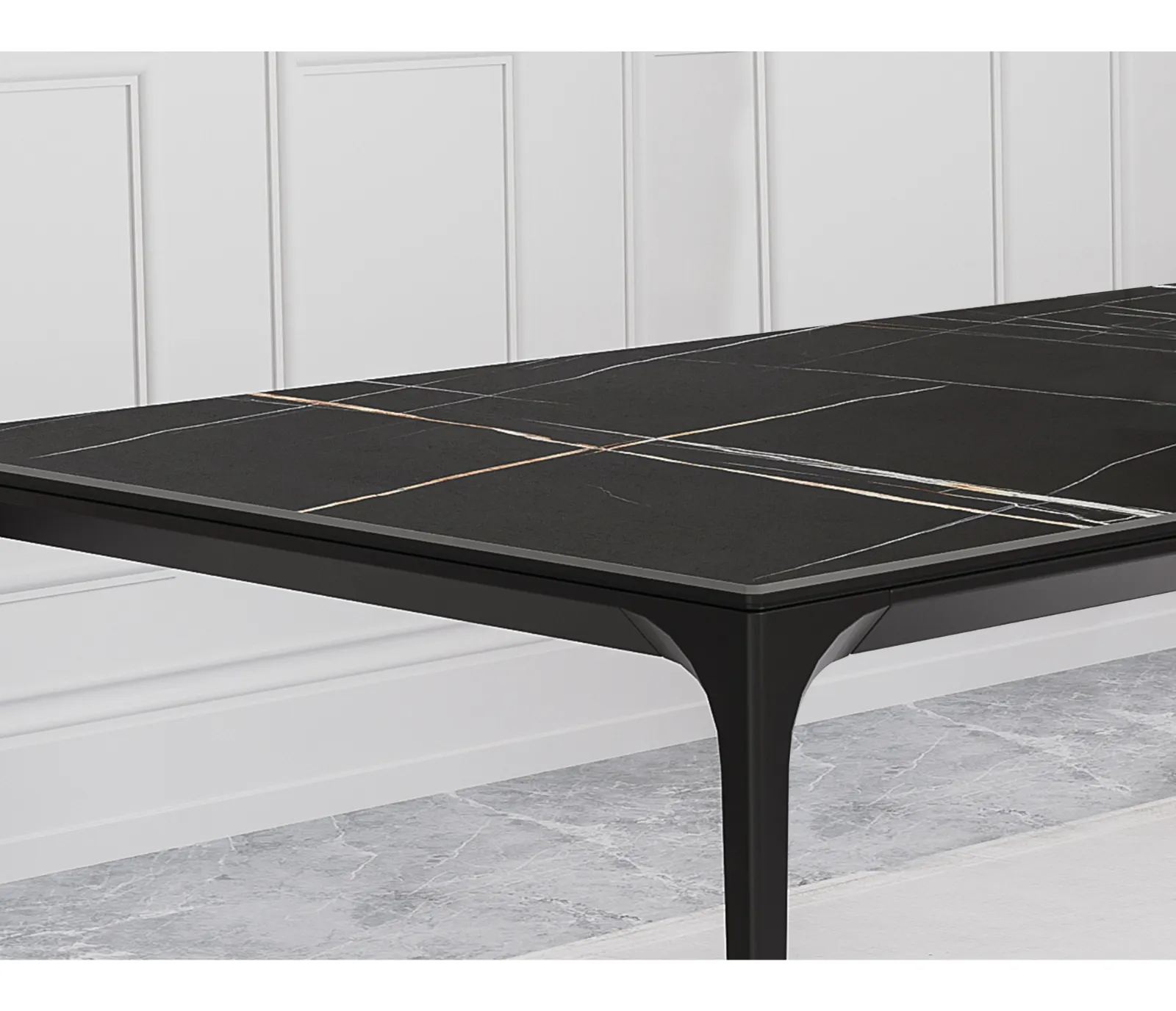 Capri Dining Table - Safari Black