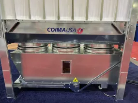 Coima 200 Gallon Forklift Dumpbin for SHK Series Dust Collectors
