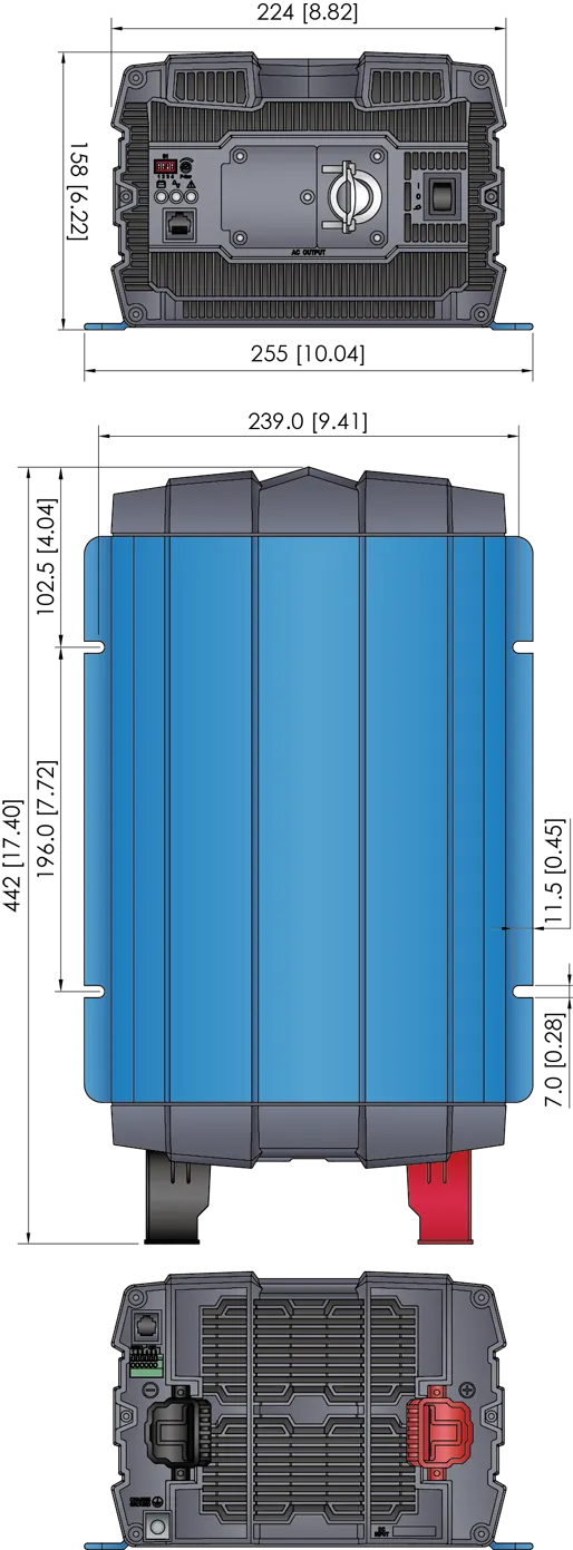 COTEK 3000W PURE SINE WAVE INVERTER