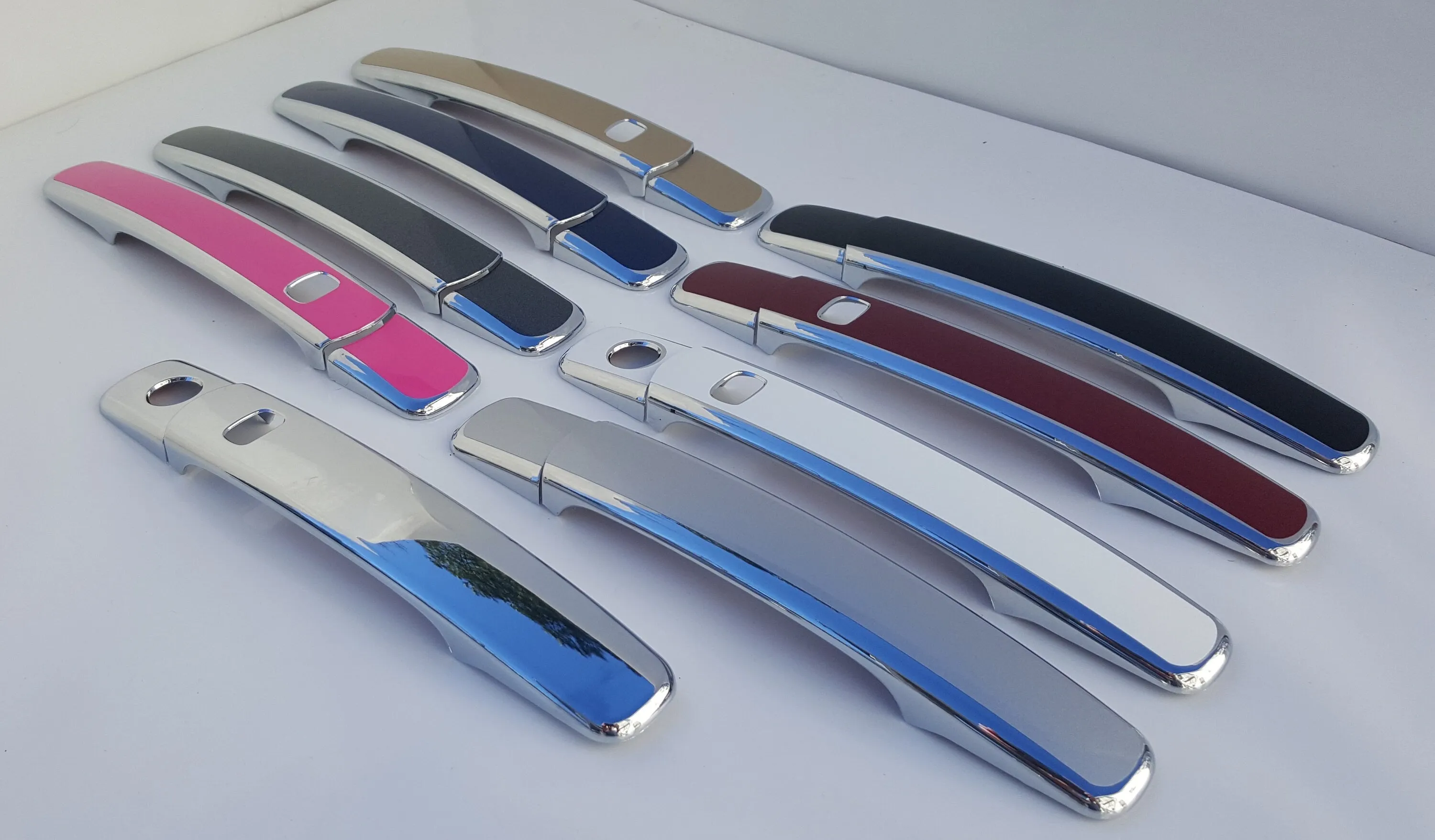 Custom Car Door Handle Overlays Covers For  2003 - 2007 Nissan Murano