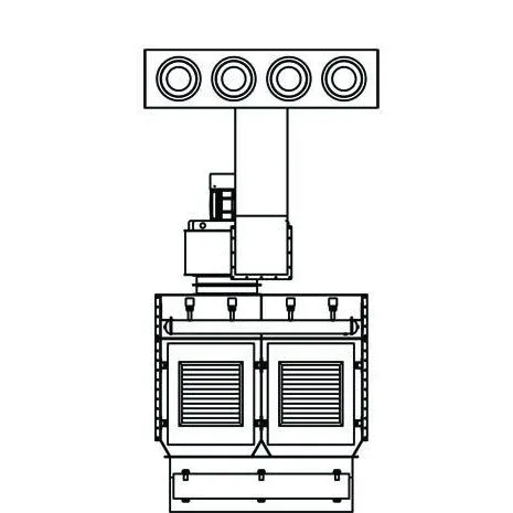 DAMN Powerwall Cross Draft Dust Collector Unit