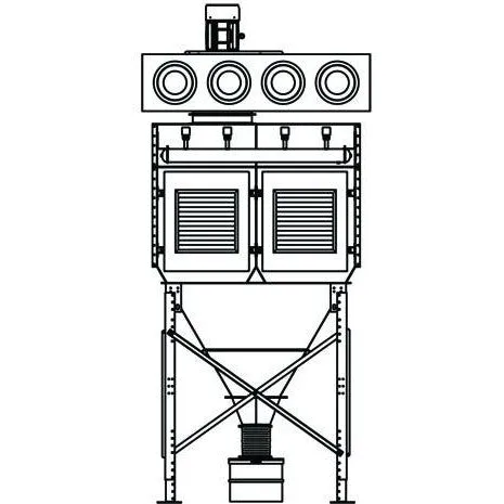 DAMN Powerwall Cross Draft Dust Collector Unit