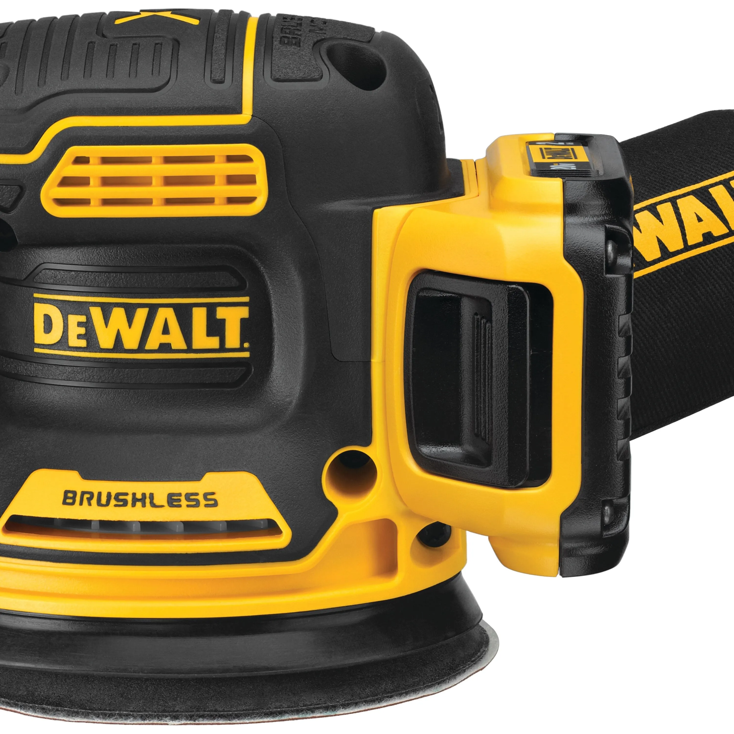DeWALT DCW210D1 20V Max XR Brushless 5" Corless Variable-Speed Random Orbital Sander Kit (Includes 20V Max XR 2.0ah Battery, Charger, Dust Bag, and Carrying Bag)
