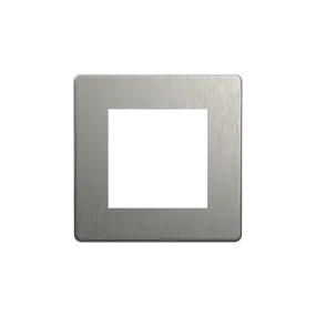 Dimmer Faceplate (2 Gang) - Stainless Steel