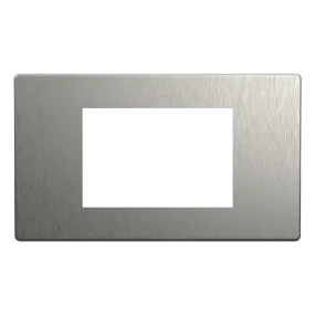 Dimmer Faceplate (3 Gang) - Stainless Steel