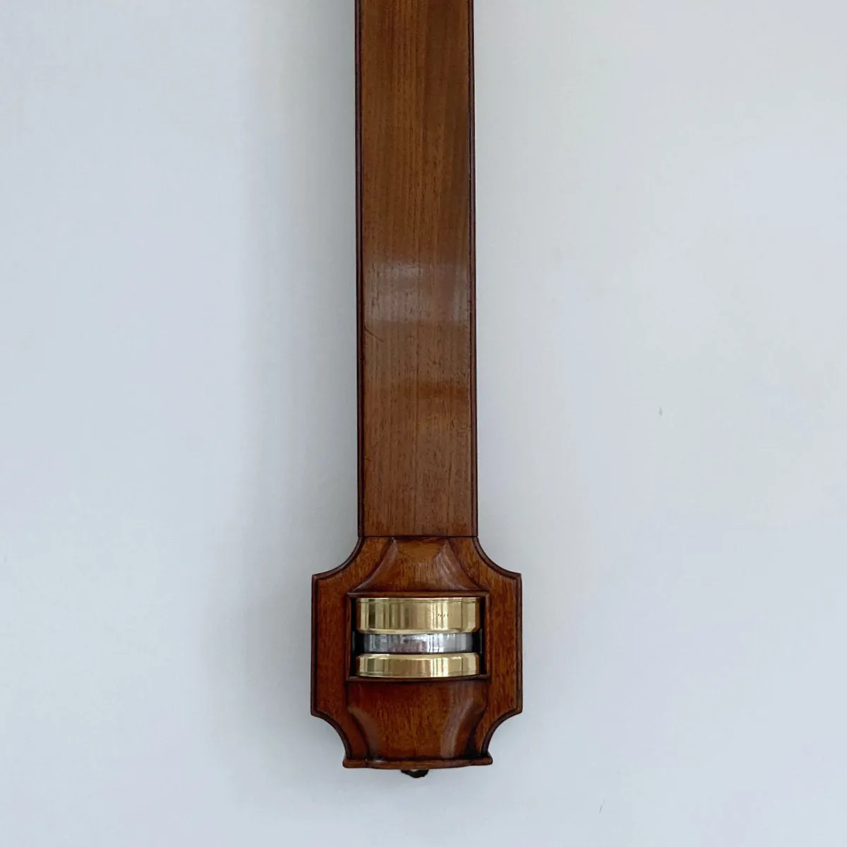 Early Victorian Platinum Scale Stick Barometer by John Newman, 122 Regent Street London