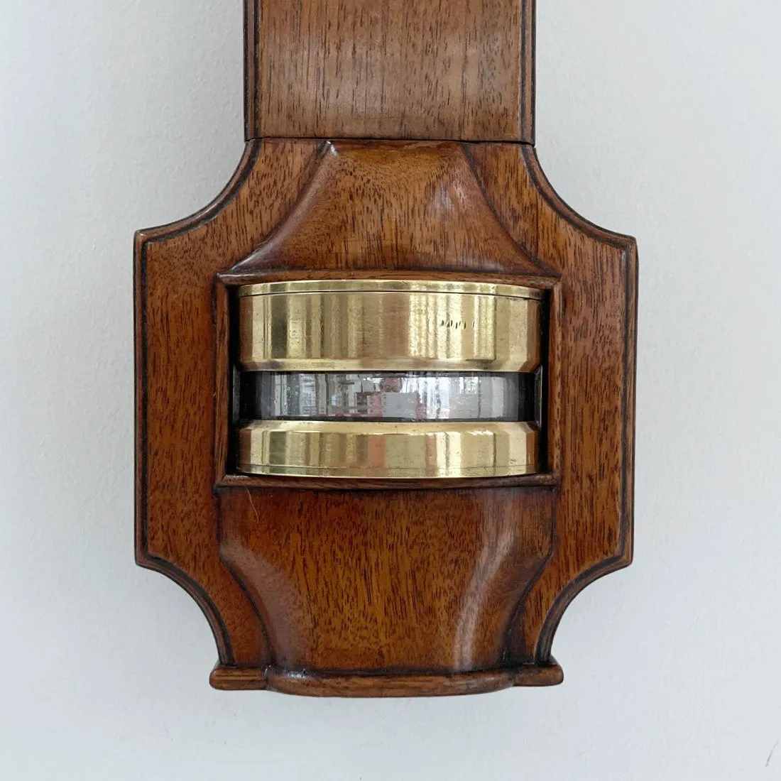 Early Victorian Platinum Scale Stick Barometer by John Newman, 122 Regent Street London