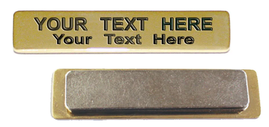 Engraved Brass Name Plates