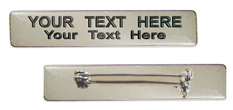 Engraved Brass Name Plates