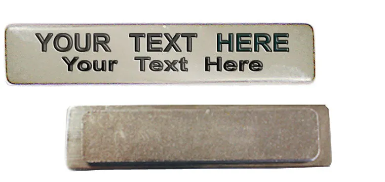 Engraved Brass Name Plates