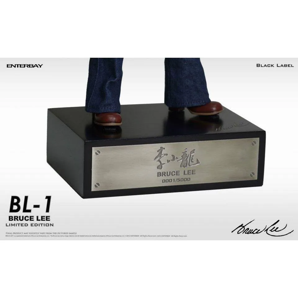 Enterbay Bruce Lee Black Label Statue