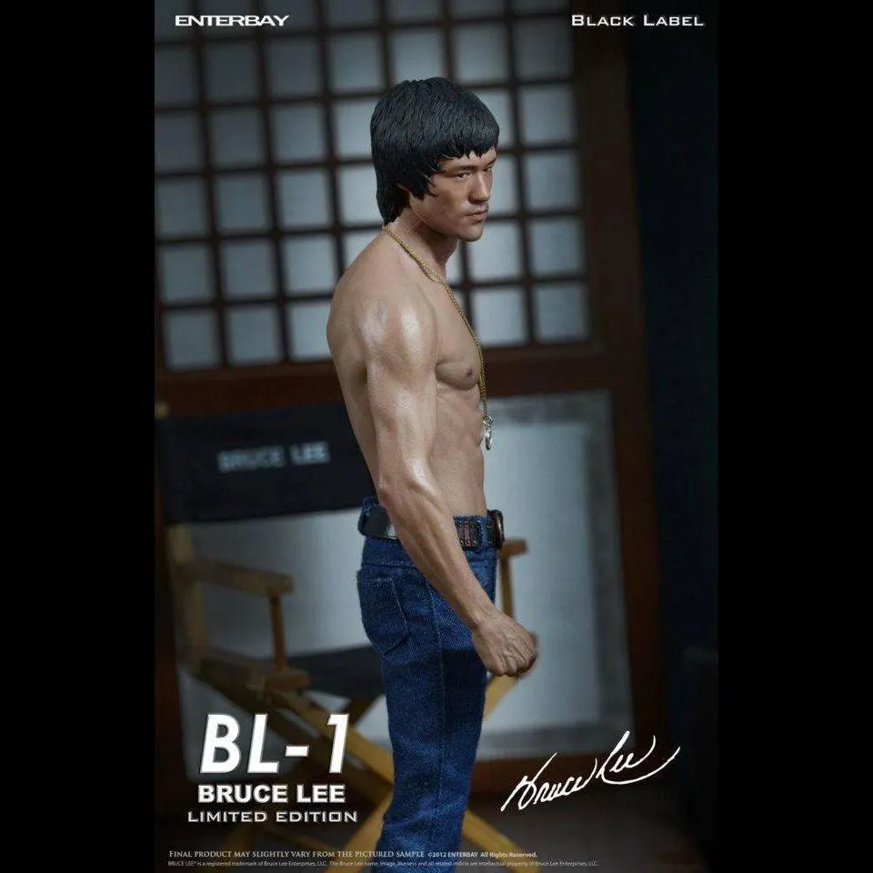 Enterbay Bruce Lee Black Label Statue
