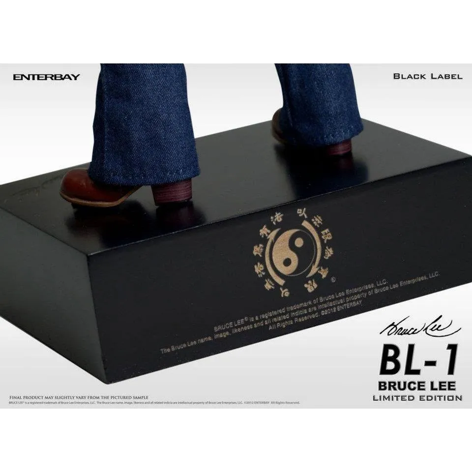 Enterbay Bruce Lee Black Label Statue