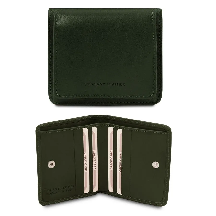 Exclusive Leather Wallet With Coin Pocket