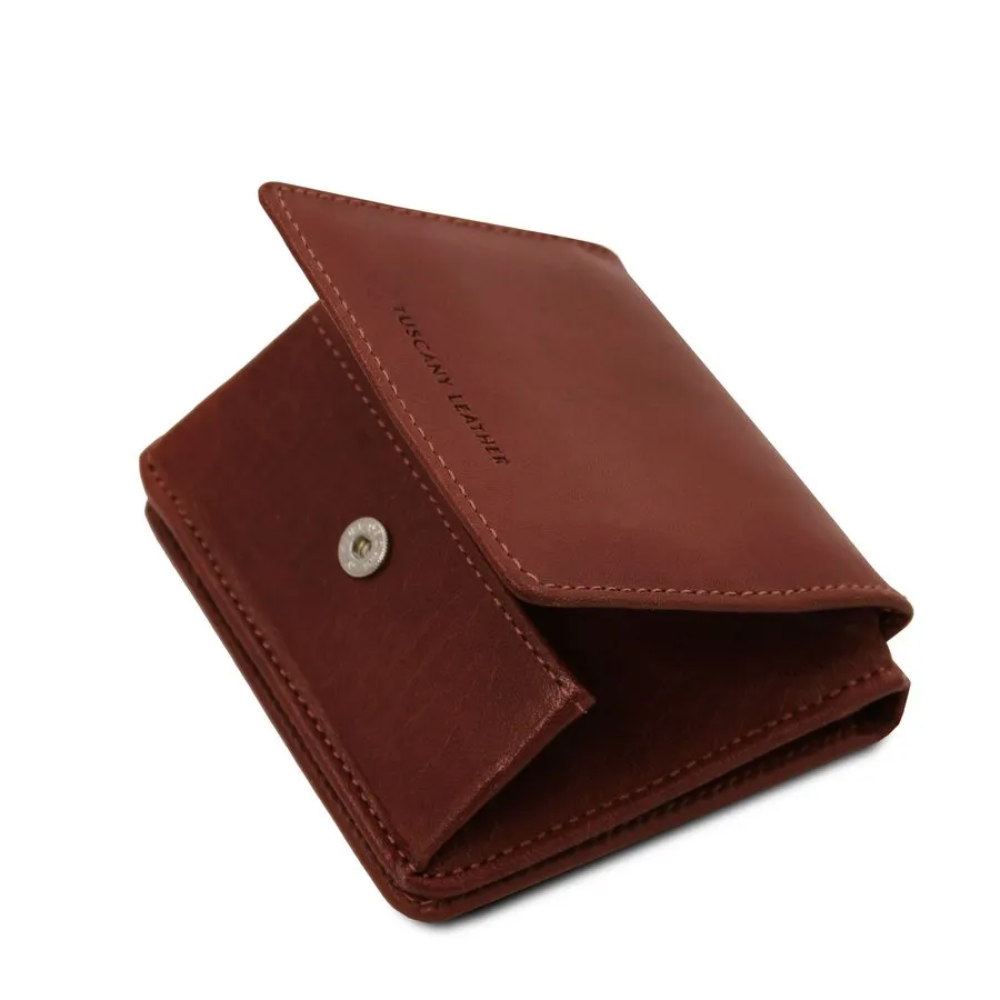 Exclusive Leather Wallet With Coin Pocket