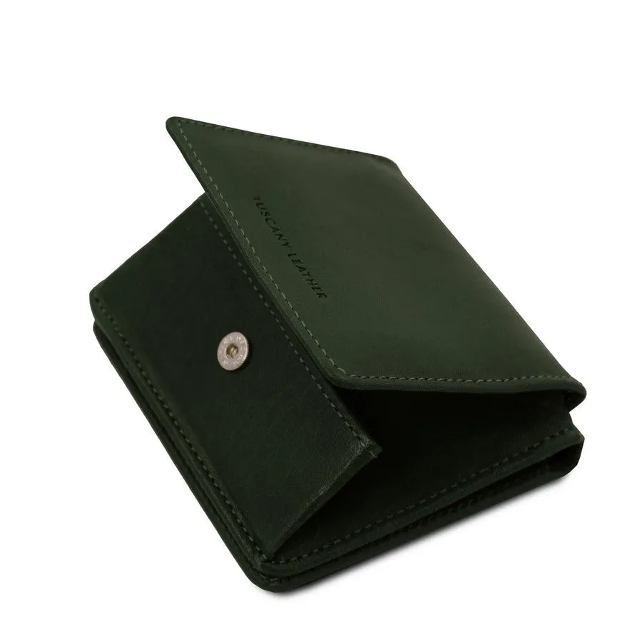 Exclusive Leather Wallet With Coin Pocket