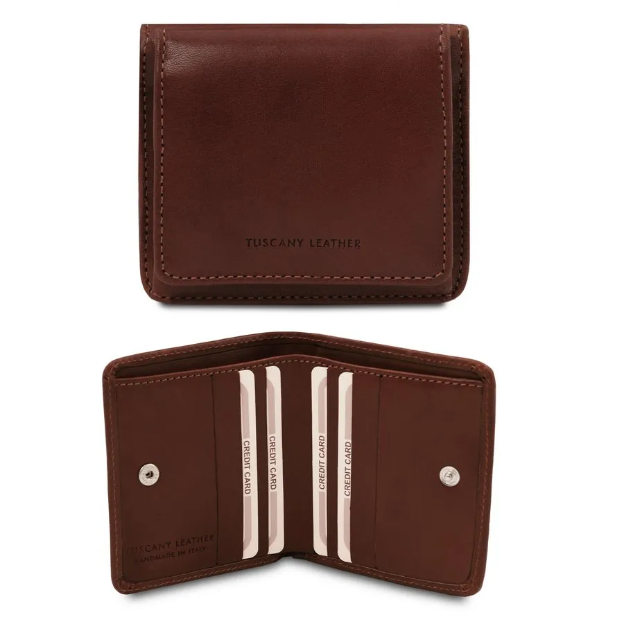 Exclusive Leather Wallet With Coin Pocket