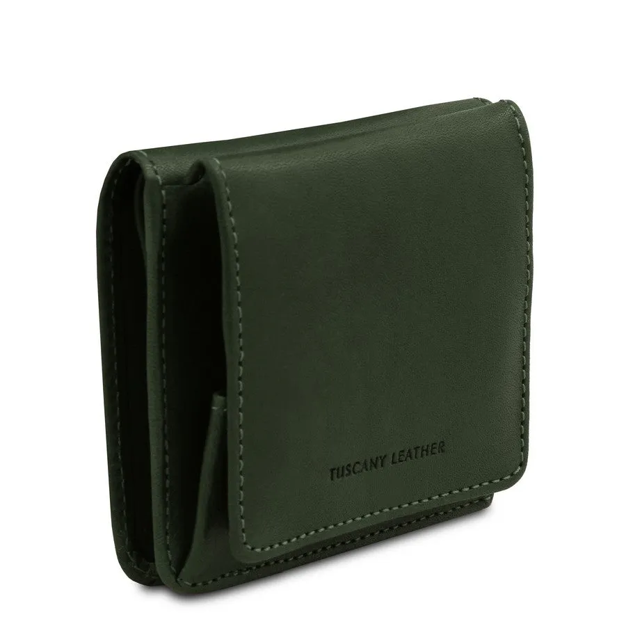 Exclusive Leather Wallet With Coin Pocket