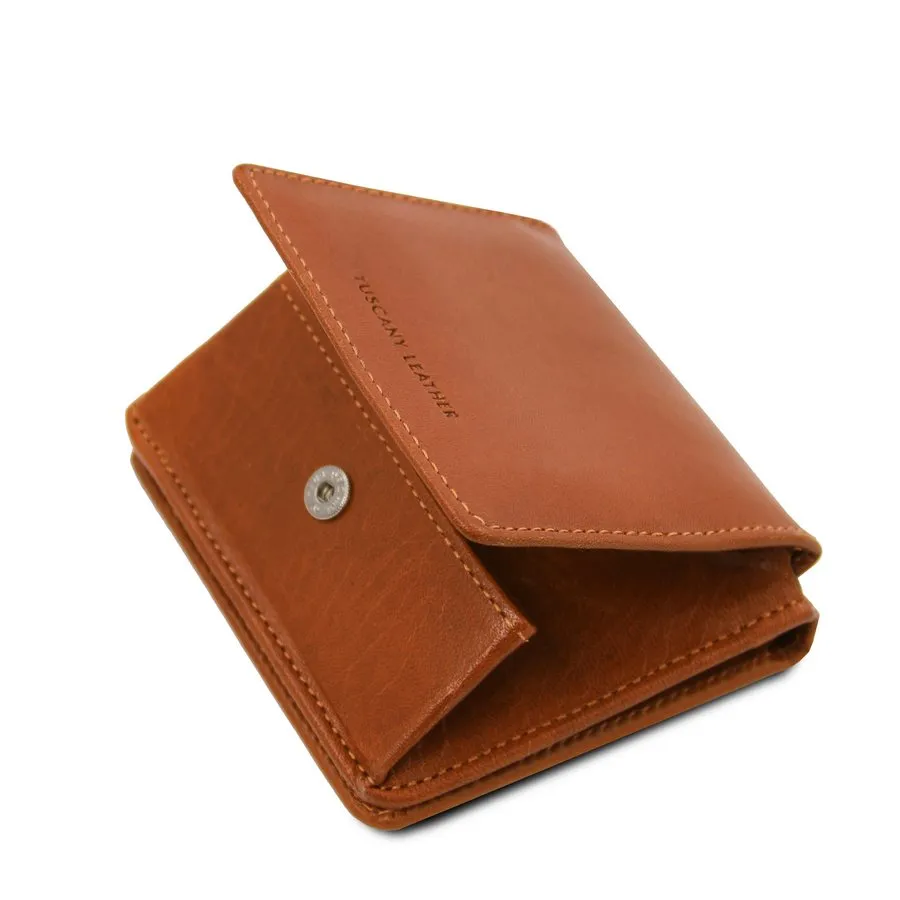 Exclusive Leather Wallet With Coin Pocket