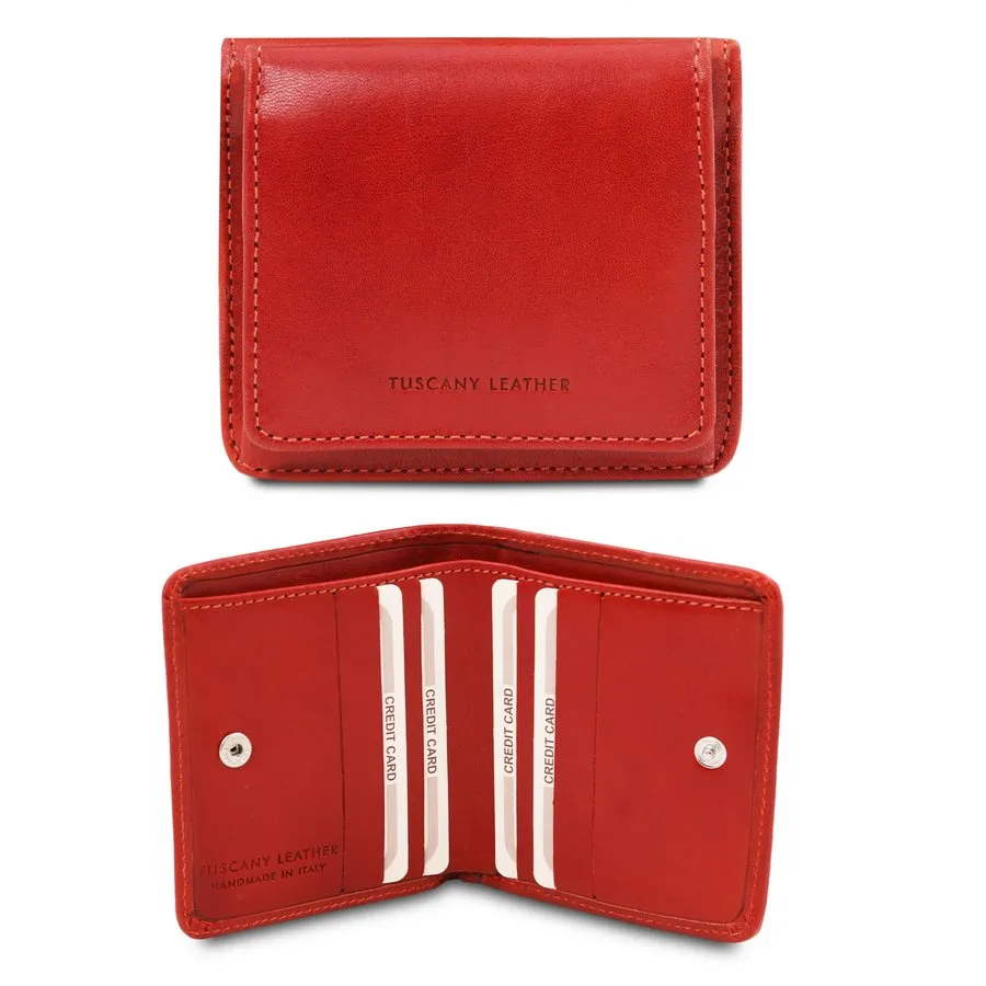 Exclusive Leather Wallet With Coin Pocket