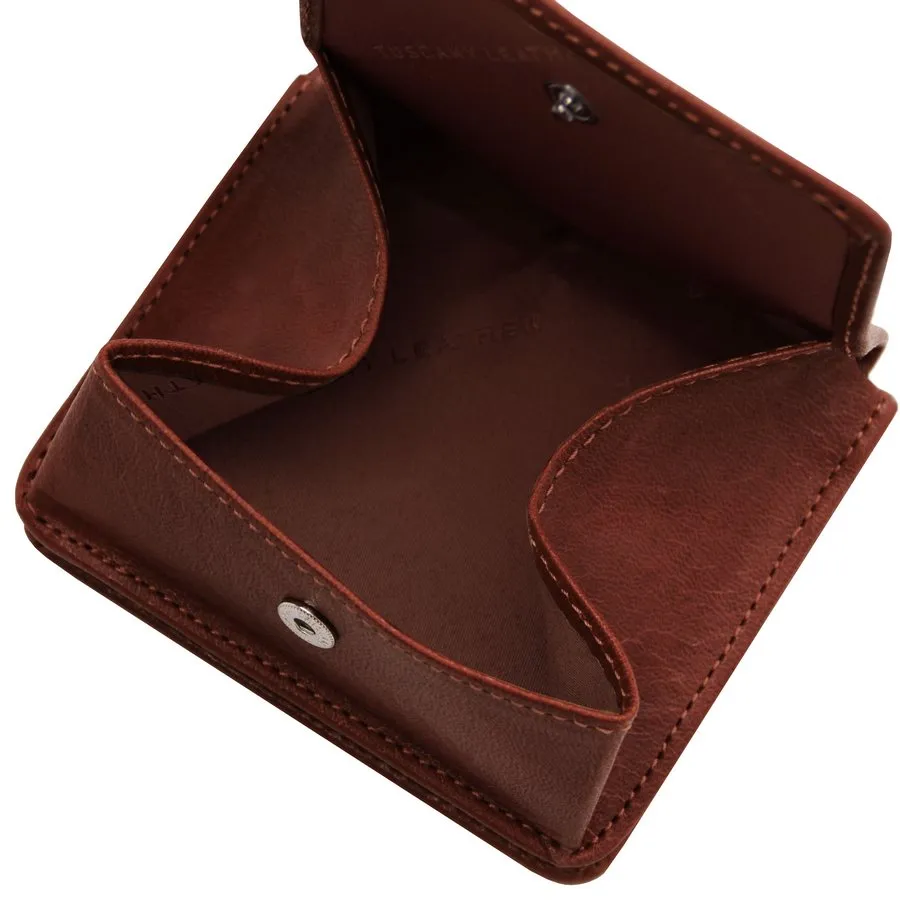 Exclusive Leather Wallet With Coin Pocket