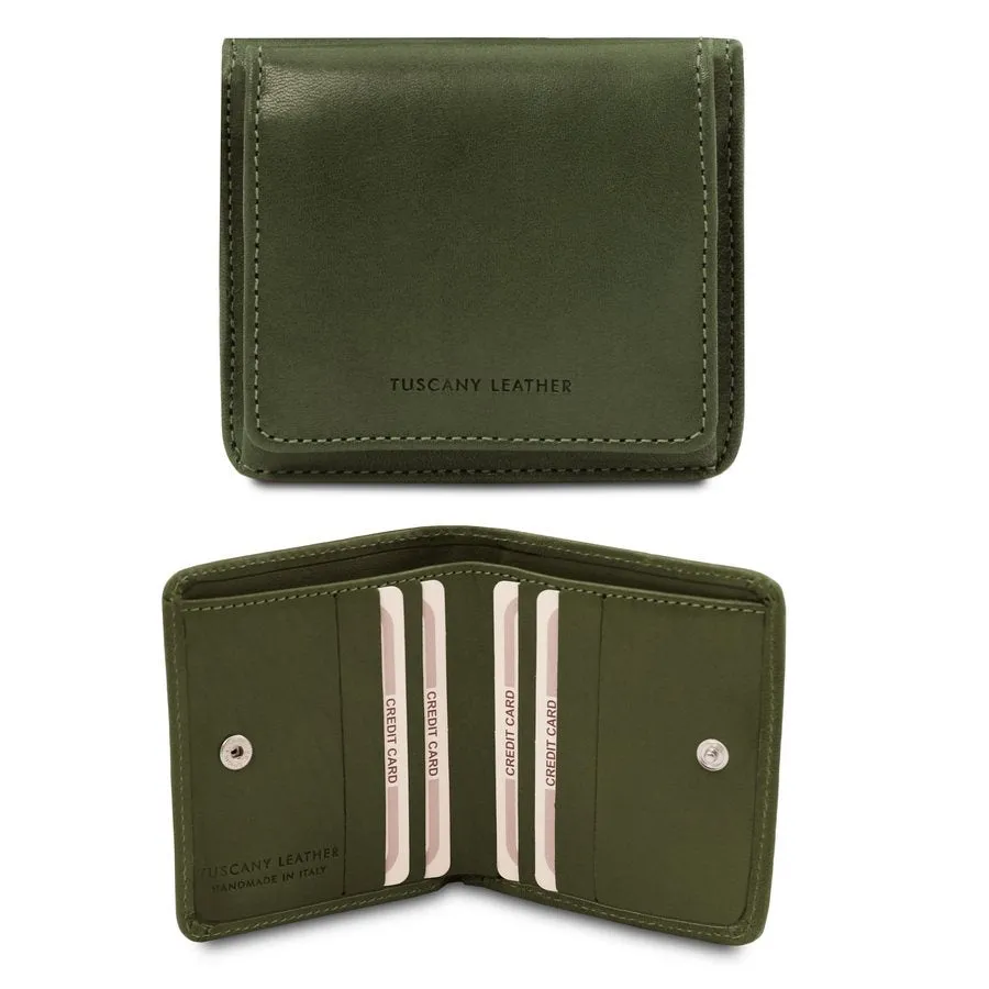 Exclusive Leather Wallet With Coin Pocket
