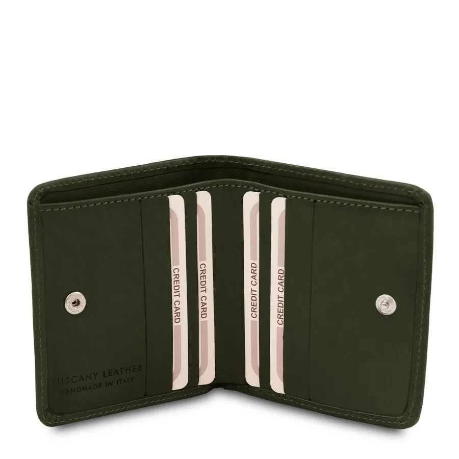 Exclusive Leather Wallet With Coin Pocket