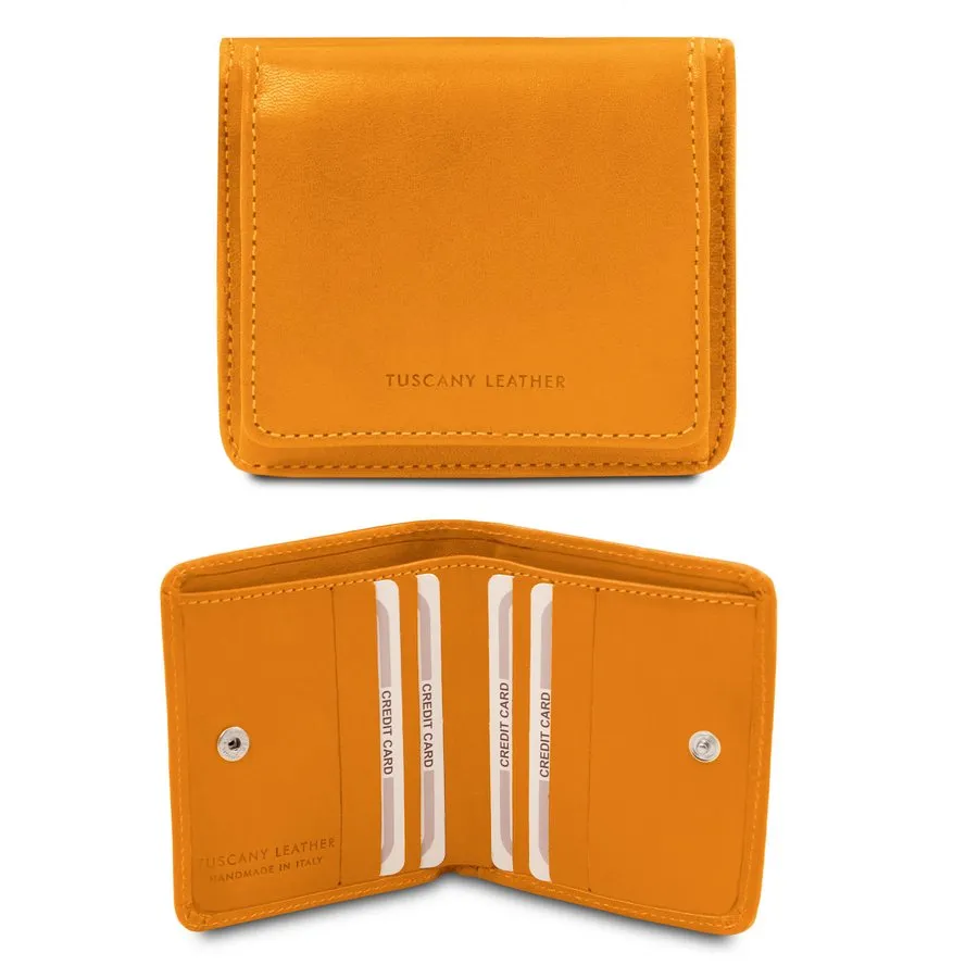 Exclusive Leather Wallet With Coin Pocket