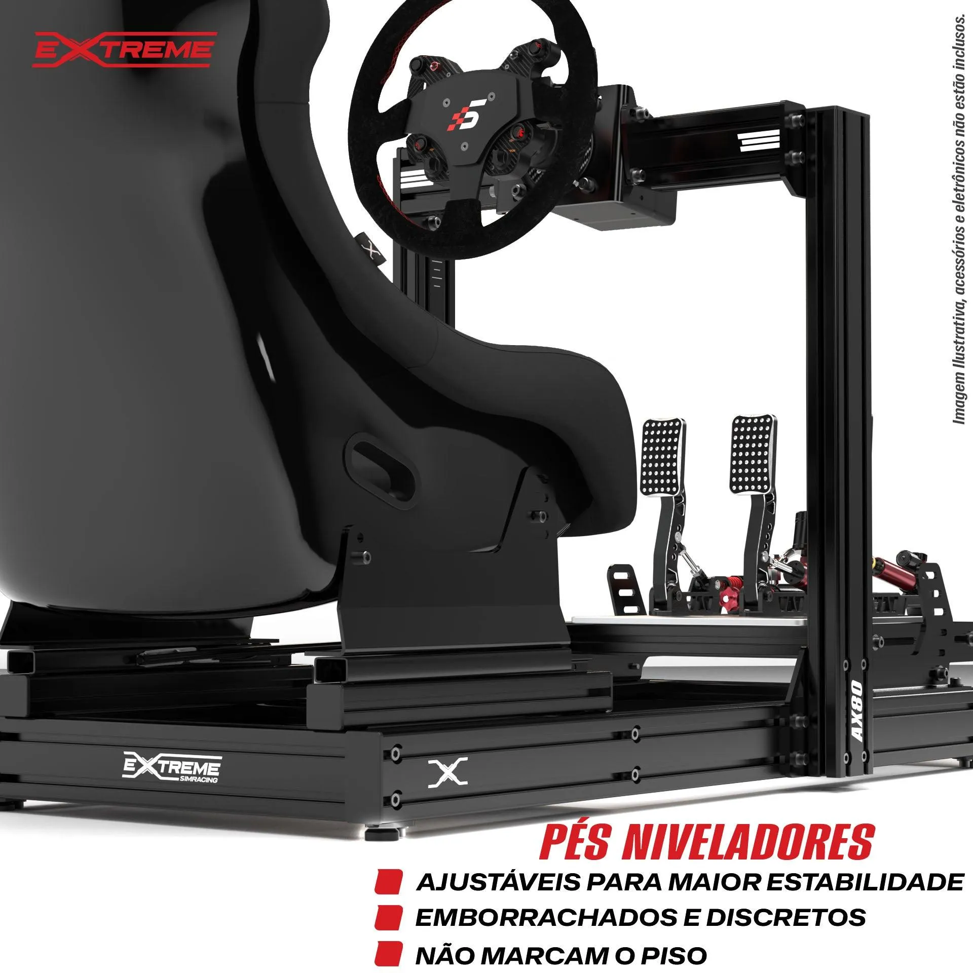 EXTREME AX80 ALUMINUM PROFILE SIM RACING RIG