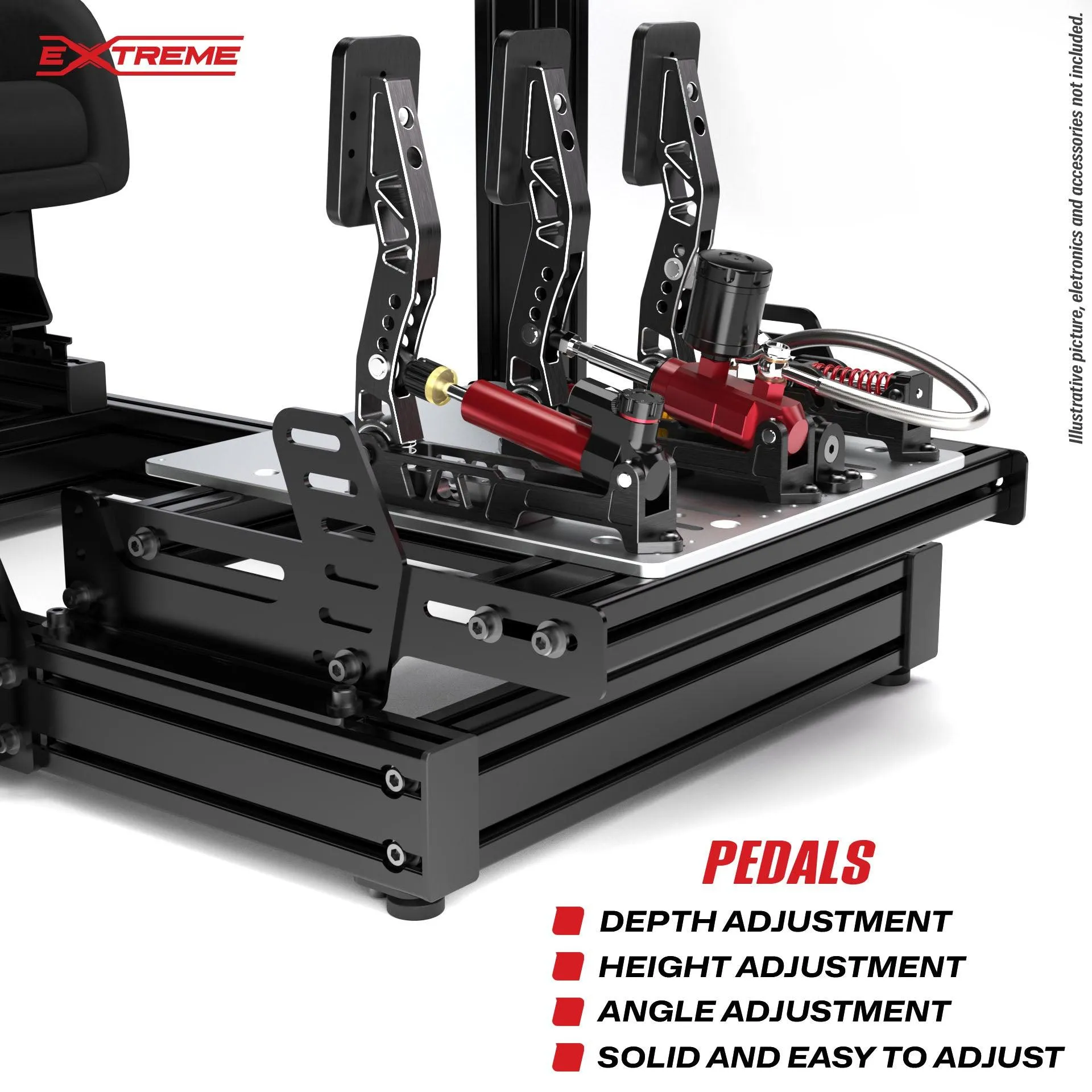 EXTREME AX80 ALUMINUM PROFILE SIM RACING RIG