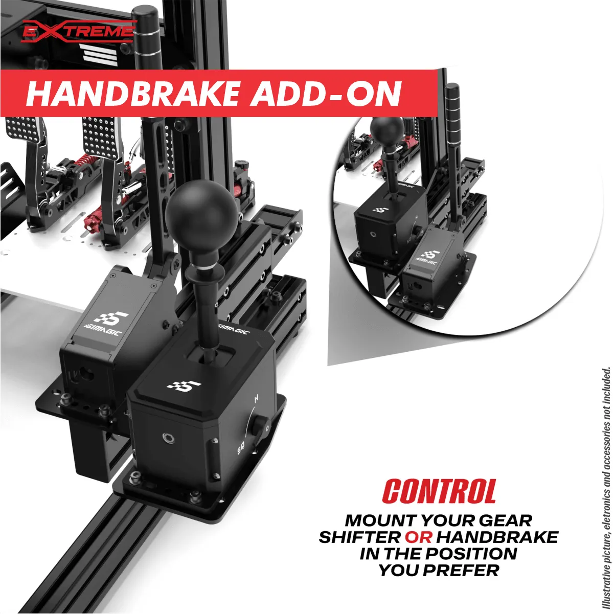 EXTREME AX80 ALUMINUM PROFILE SIM RACING RIG