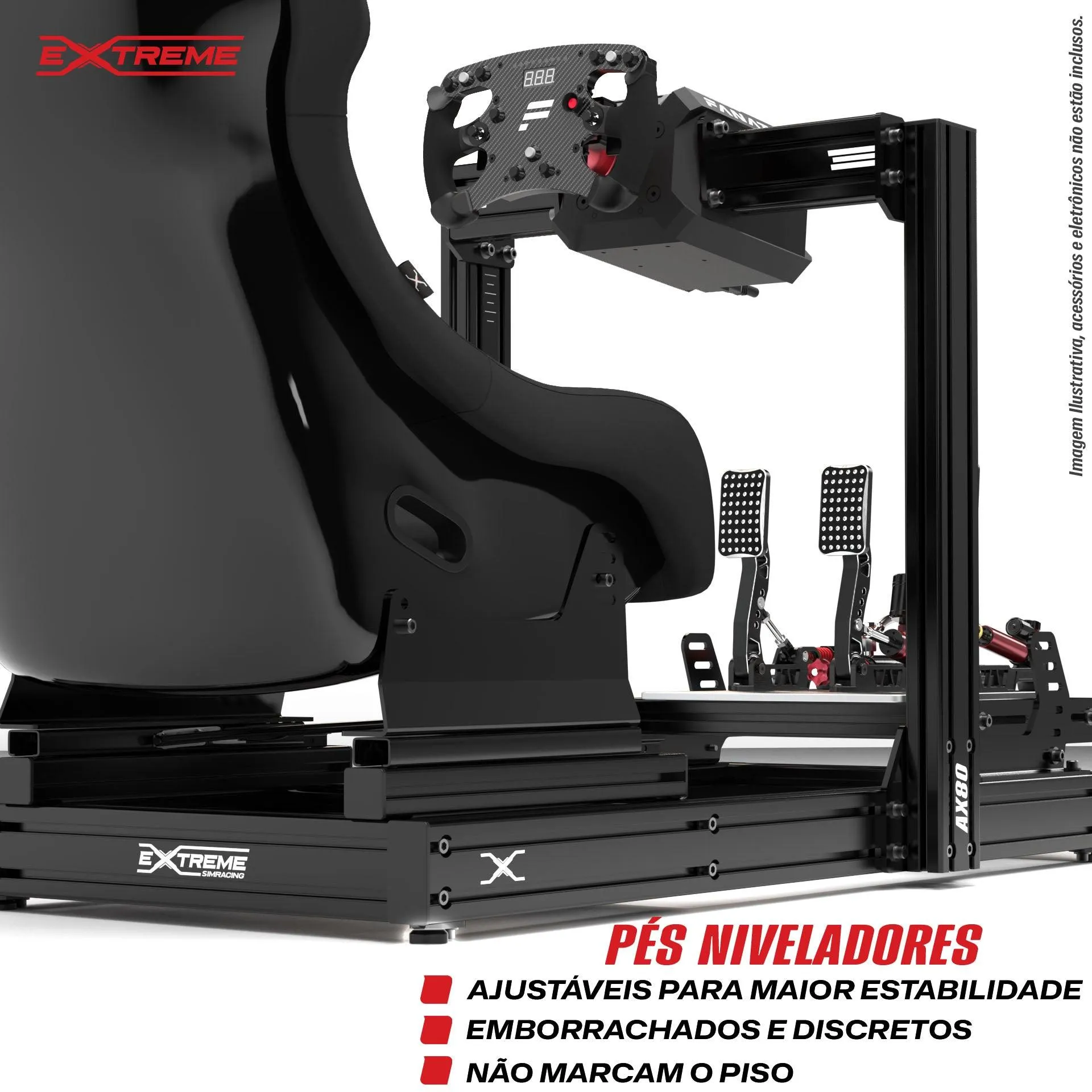 EXTREME AX80 ALUMINUM PROFILE SIM RACING RIG