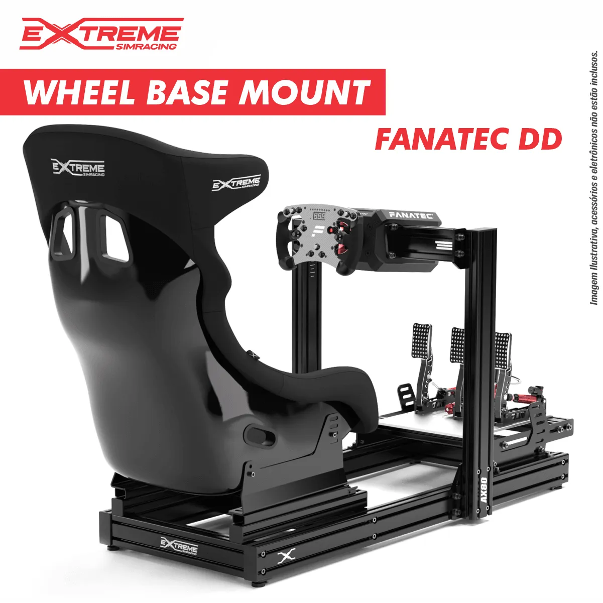 EXTREME AX80 ALUMINUM PROFILE SIM RACING RIG