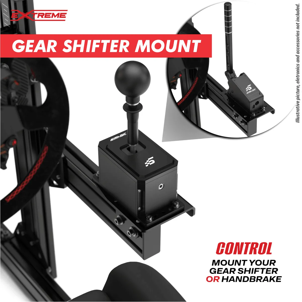 EXTREME AX80 ALUMINUM PROFILE SIM RACING RIG