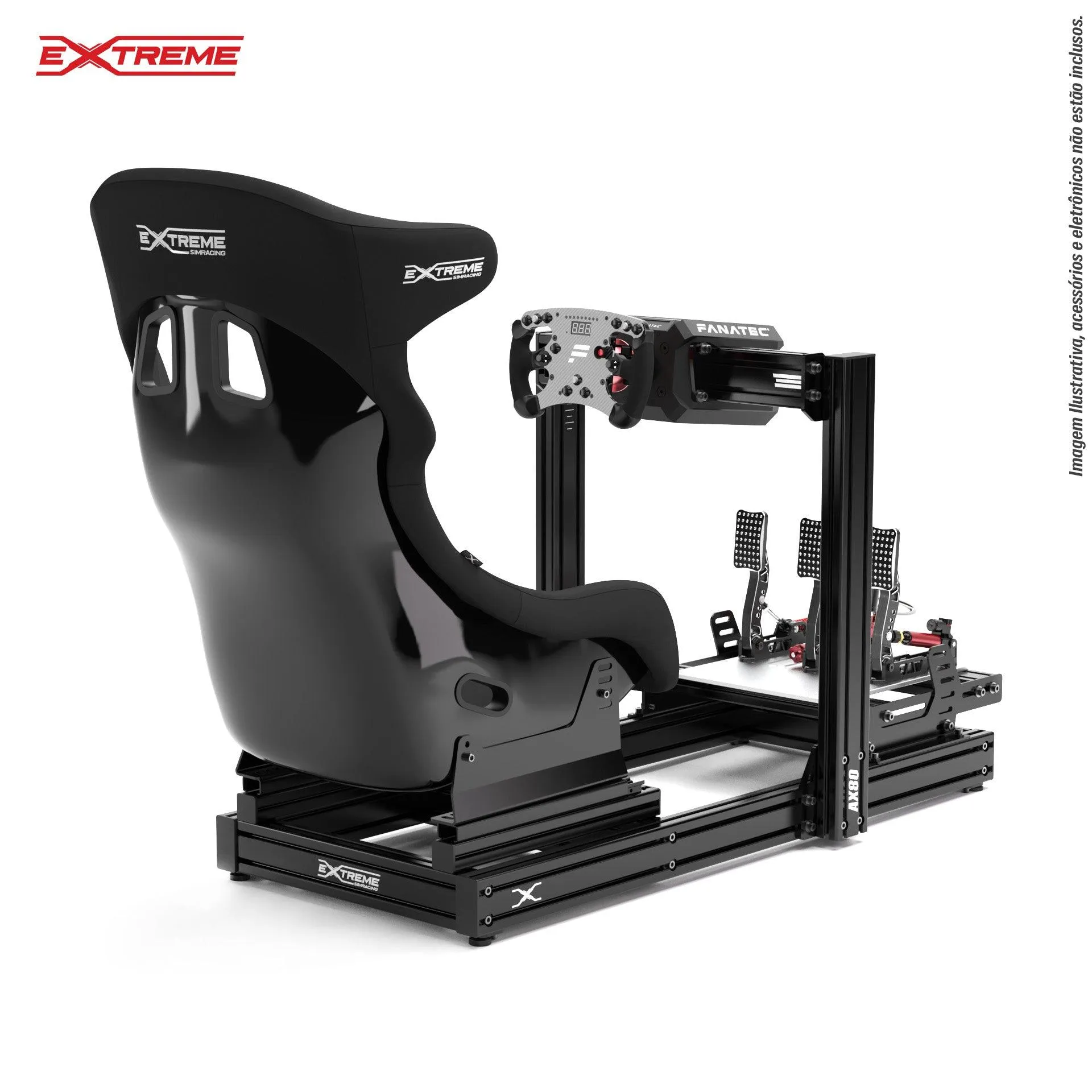 EXTREME AX80 ALUMINUM PROFILE SIM RACING RIG
